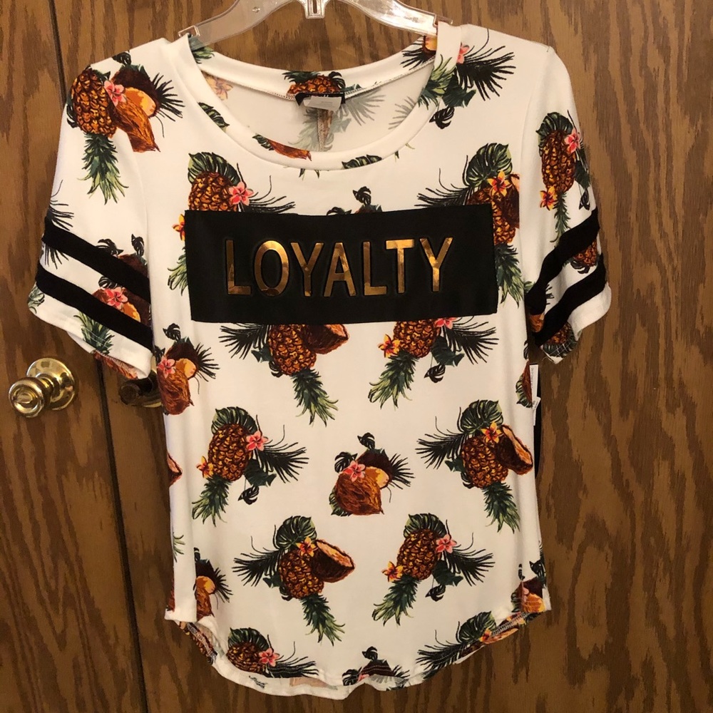 “LOYALTY” pineapple shirt